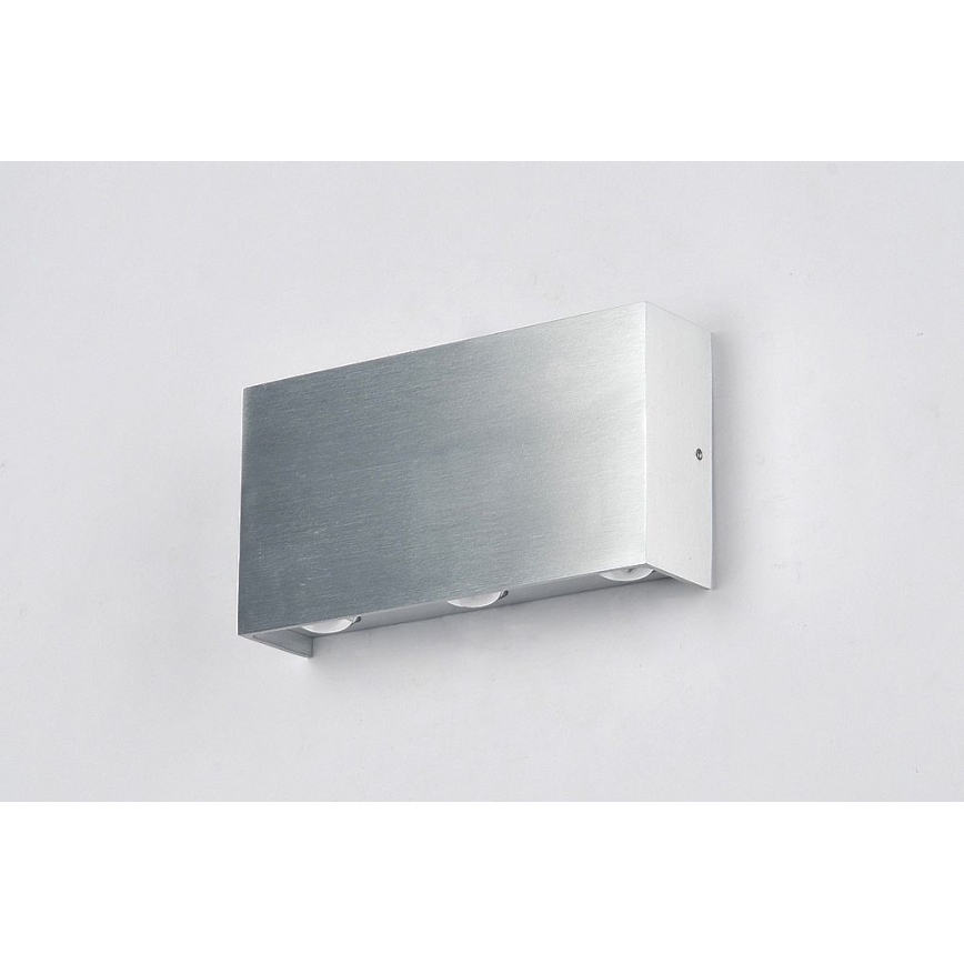 Уличный светодиодный потолочный светильник SILBER 6xLED/1W/230V IP54
