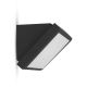 Уличный светодиодный настенный светильник LED/20W/230V 4000K IP65 черный