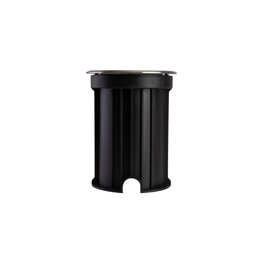 Уличный тротуарный светильник LUKKA CONNECT 1xGU10/4W/230V IP67 матовый хром круглый