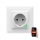 Умная розетка SMART 3680W/230V/16A Wi-Fi Tuya SCHUKO