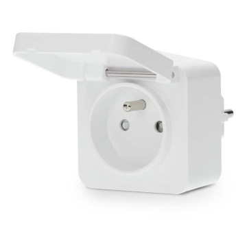Умная розетка Smartlife 3680W/230V/ Type E/16A Wi-Fi Tuya IP44