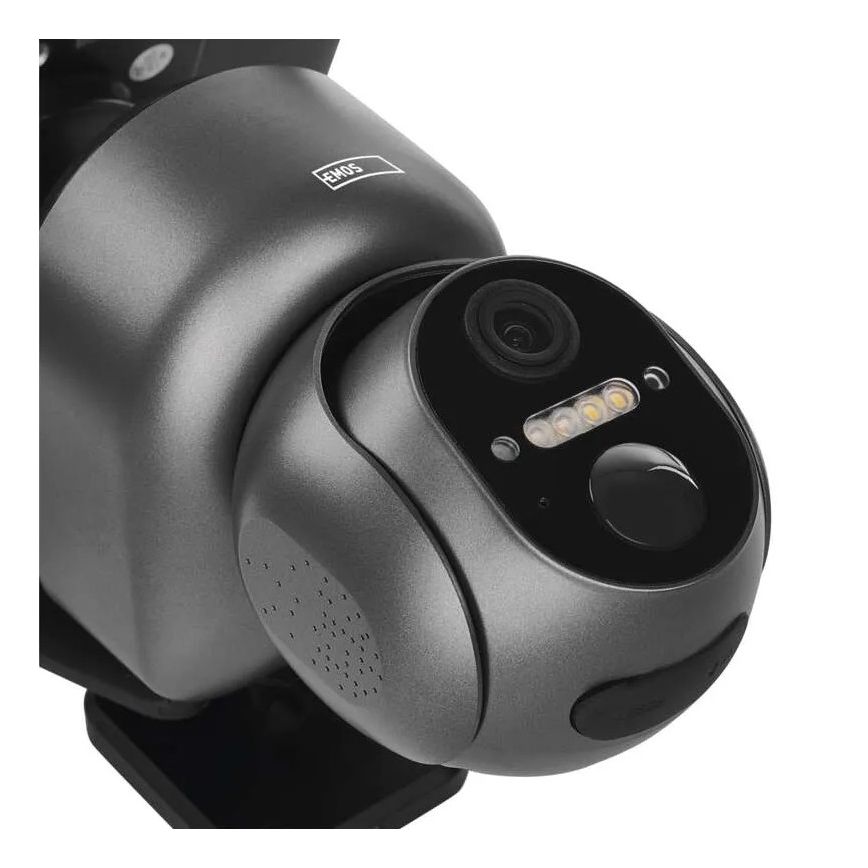Умная солнечная камера с датчиком GoSmart — 4G/LTE, аккумулятор 10400 мА·ч, 5 В, степень защиты IP65, совместима с Tuya