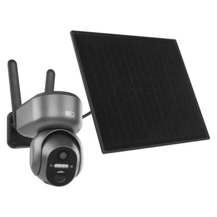 Умная солнечная камера с датчиком GoSmart — 4G/LTE, аккумулятор 10400 мА·ч, 5 В, степень защиты IP65, совместима с Tuya