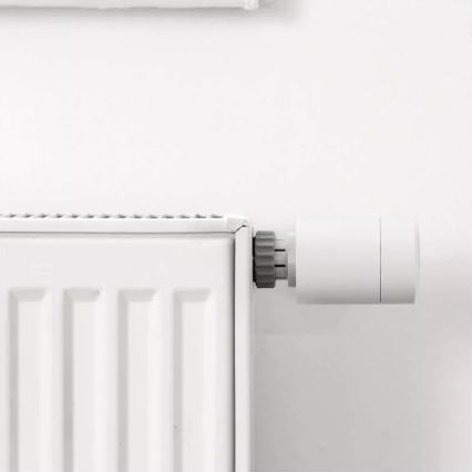 Умная термоголовка с ЖК-дисплеем GoSmart M30x1,5 2xAA/1,5V Tuya