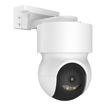 Умная уличная камера с датчиком движения, 2K, 12 В, IP65, Wi‑Fi, Tuya, белая