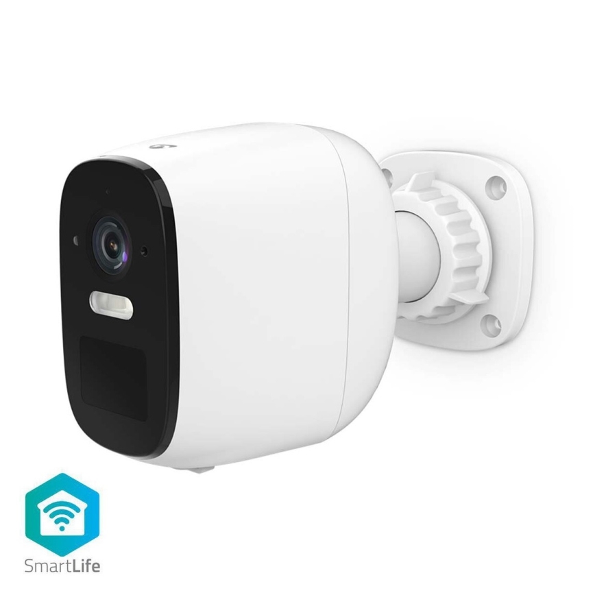 Умная уличная аккумуляторная камера с датчиком SmartLife 4MP Quad HD 1440p 5V/5200mAh Wi-Fi Tuya IP66