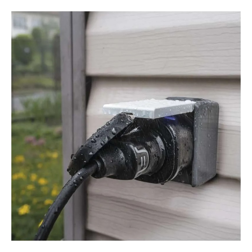 Умная уличная розетка GoSmart 3680W/230V/16A Wi-Fi Tuya IP44