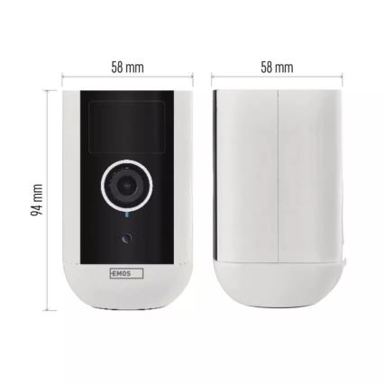Умная уличная камера с датчиком движения GoSmart 5V IP65 Wi-Fi Tuya