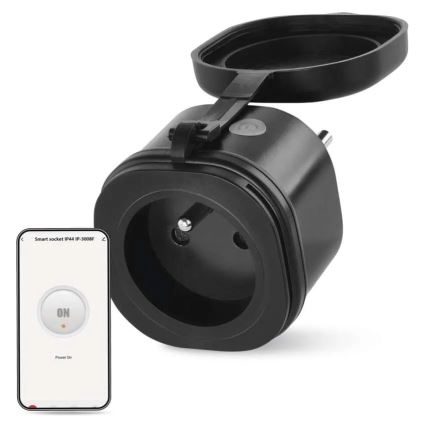 Умная уличный розетка GoSmart 3680W/230V/16A Tuya IP44