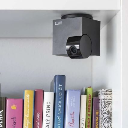 Умная внутренняя поворотная камера с датчиком движения GoSmart 5V Wi-Fi Tuya черный
