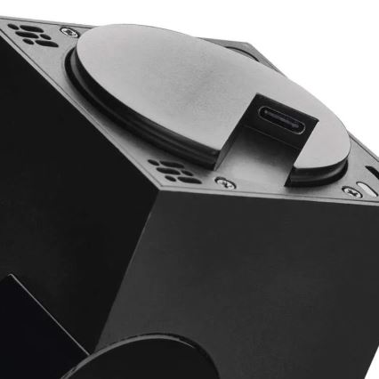 Умная внутренняя поворотная камера с датчиком движения GoSmart 5V Wi-Fi Tuya черный