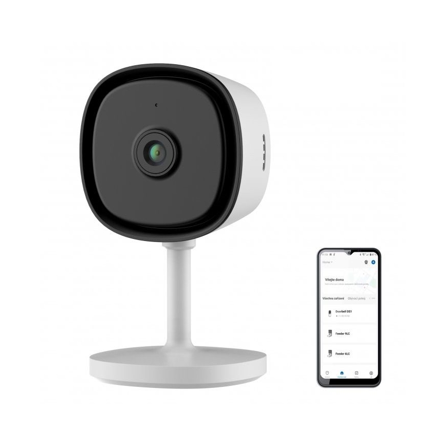 Умная внутренняя камера с сенсором Full HD 1080p 5V Wi-Fi белая