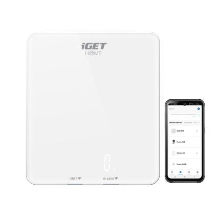 Умные кухонные весы 3xAAA Bluetooth