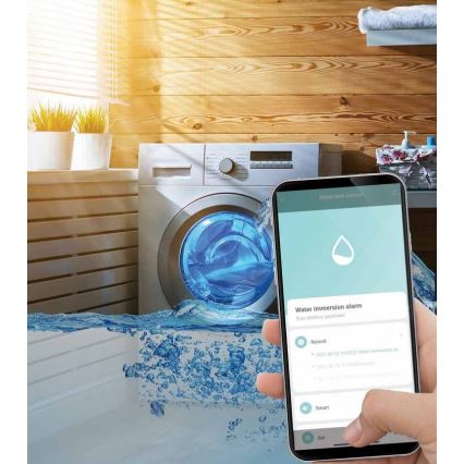 Умный датчик утечки воды 3xAAA Wi-Fi Tuya