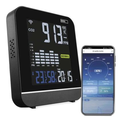 Умный монитор качества воздуха GOSMART 5V Wi-Fi