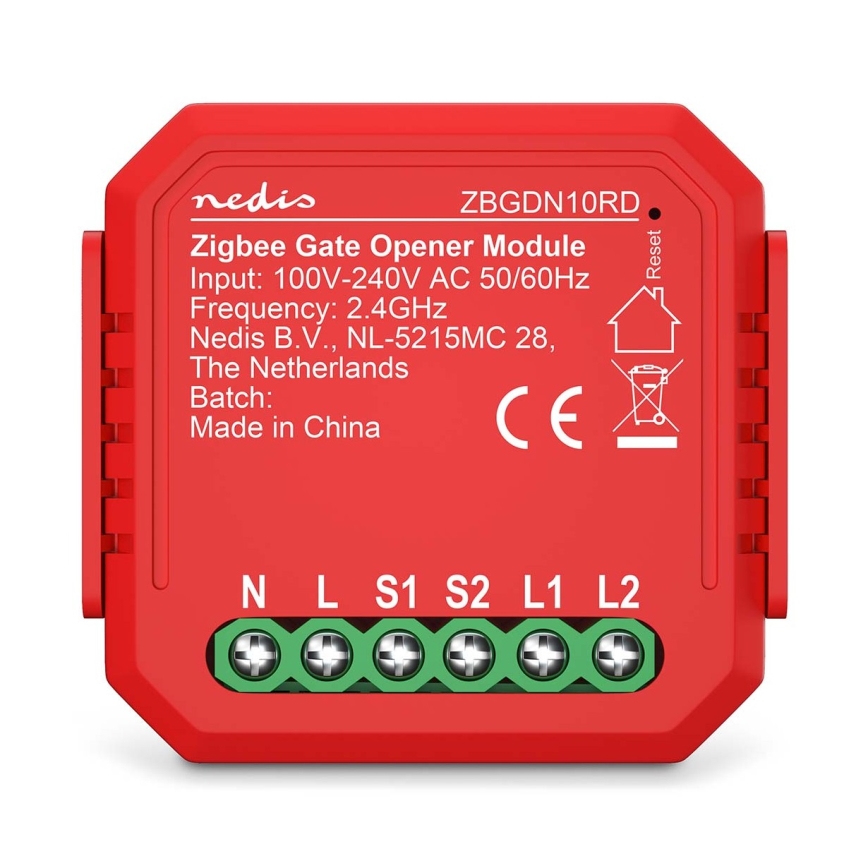 Умный переключатель геаражной двери SmartLife Zigbee Tuya