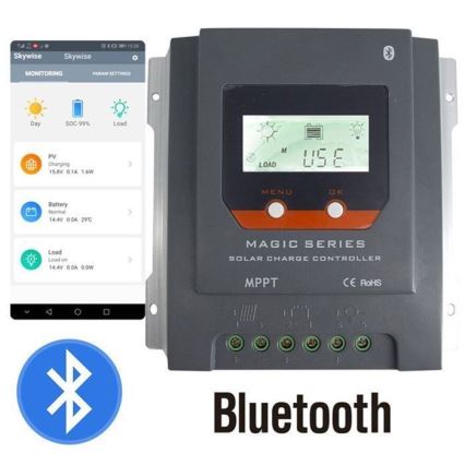 Умный регулятор заряда солнечной батареи MPPT 12-24V/20A IP32