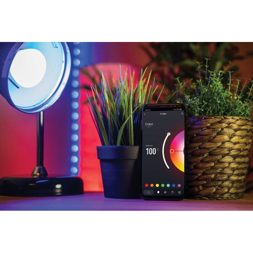 Умный контроллер для RGB LED-лент 5–24 В, Wi‑Fi, Tuya