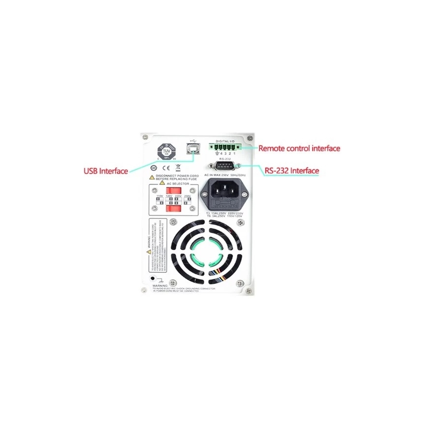 Uni-T UDP1306C - лабораторний блок живлення UDP1306C 0-32В/0-6А