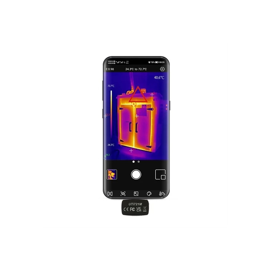 Uni-T UTi721M - Тепловізор USB-C