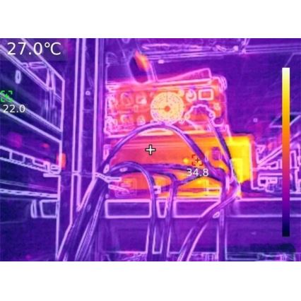 Uni-T UTi730V - Тепловізор 5200 мА·год 640×480 пікселів IP54