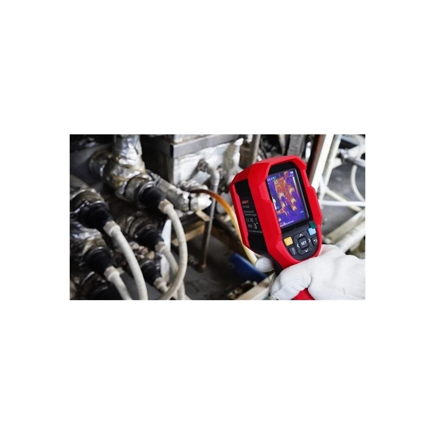 Uni-T — тепловизор 5000 мА·ч, 256×192 пикс., IP65, Wi‑Fi