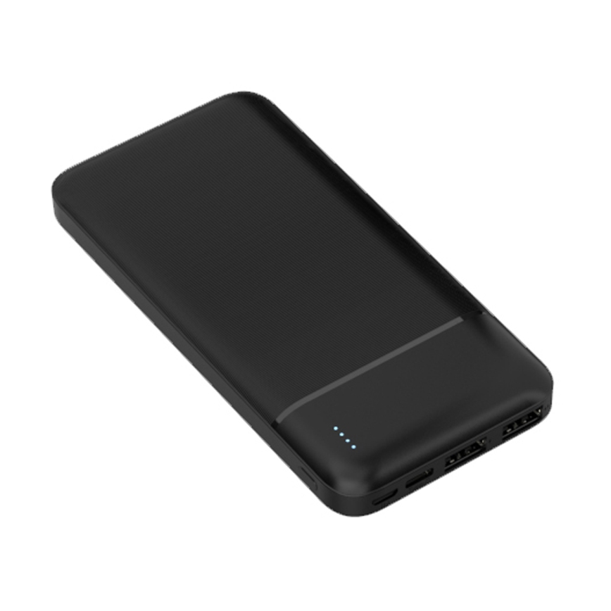 Універсальна мобільна батарея 10000 mAh 5V чорний