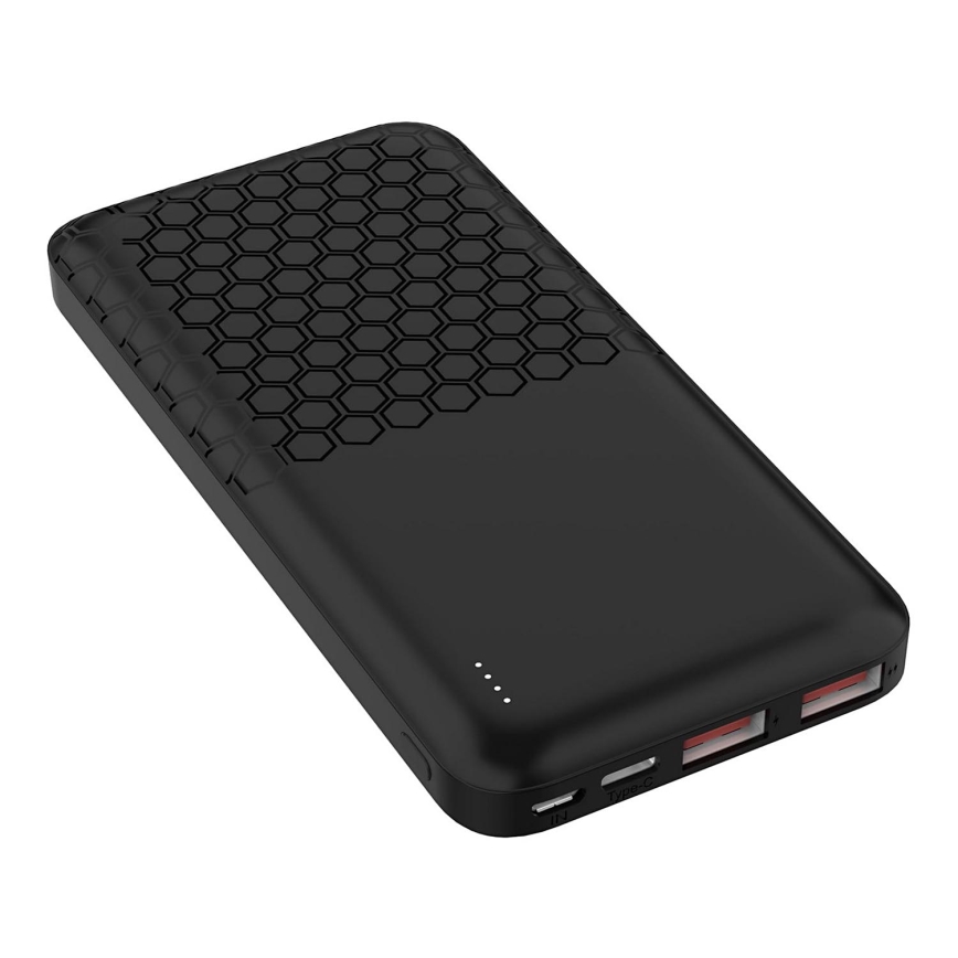 Універсальна мобільна батарея Power Delivery 10000 mAh/22,5W/3,7V чорний