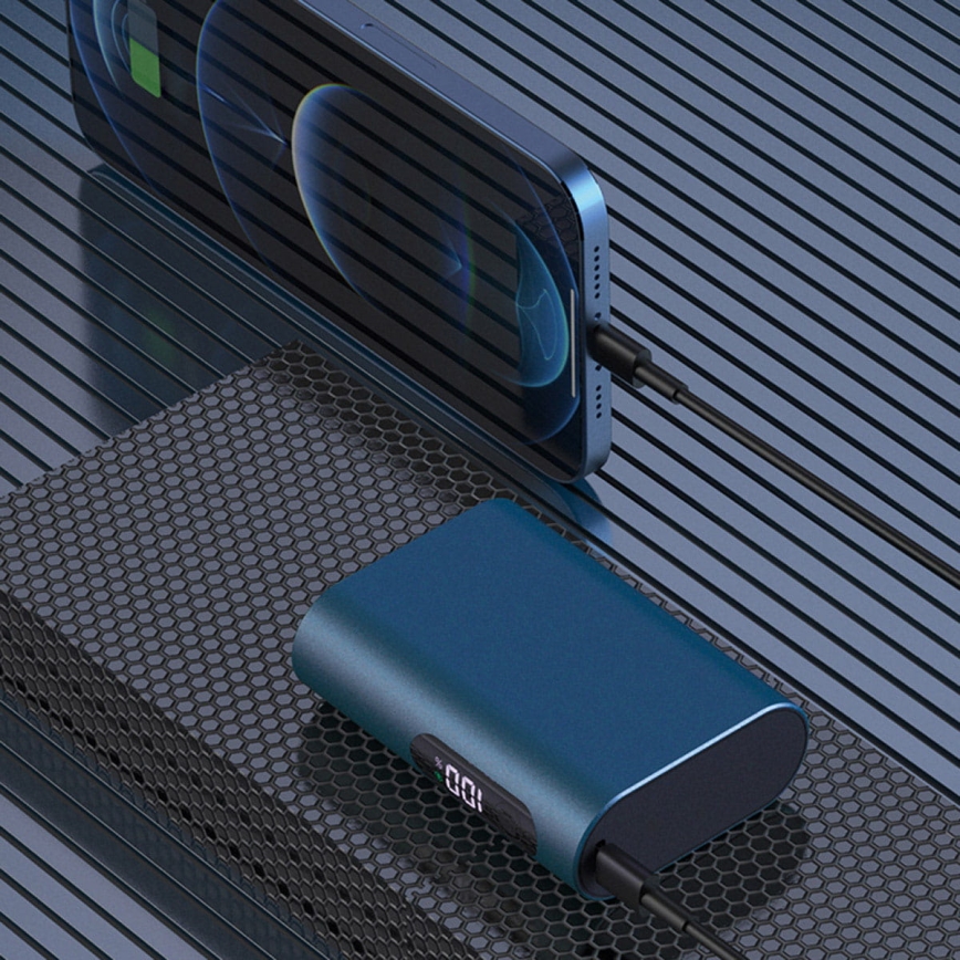 Універсальна мобільна батарея Power Delivery 10000 mAh/22,5W/3,7V синій