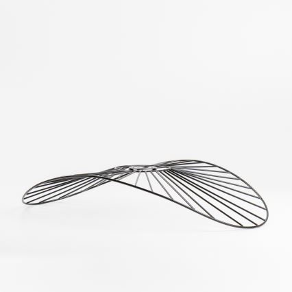 Універсальний абажур CURITIBA 40x56 см чорний