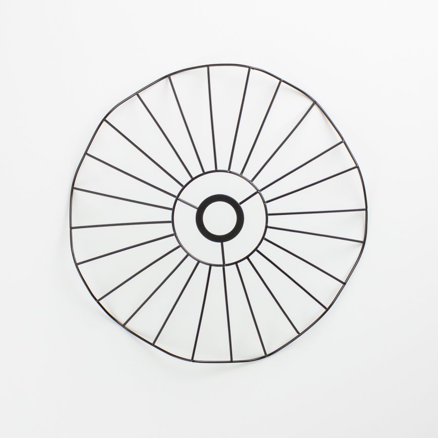 Універсальний абажур CURITIBA, діаметр 40 см, чорний