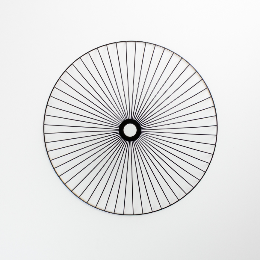 Універсальний абажур CURITIBA, діаметром 60 см, чорний