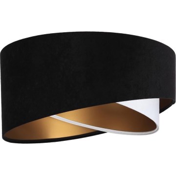 Універсальний абажур GALAXY E27 діаметром 45 см чорний/білий/золотий