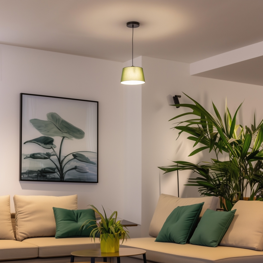 Універсальний абажур KERIA, діаметр 25 см, зелений