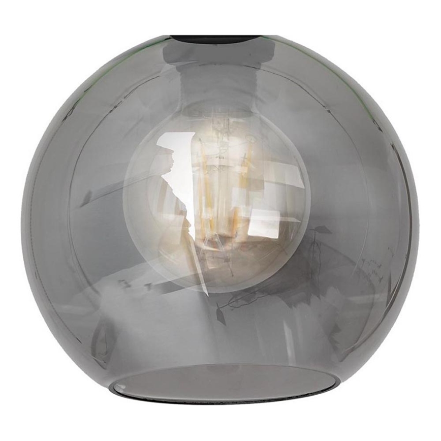 Универсальное запасное стекло SOFIA E27, диаметр 20 см, дымчато-черное