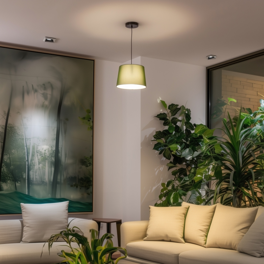 Универсальный абажур KERIA, диаметр 30 см, зелёный