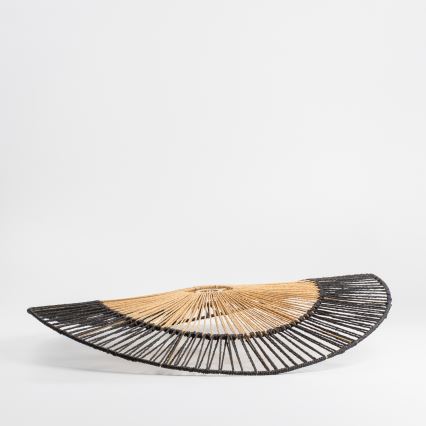 Универсальный абажур KERIA, диаметр 80 см, коричневый/чёрный