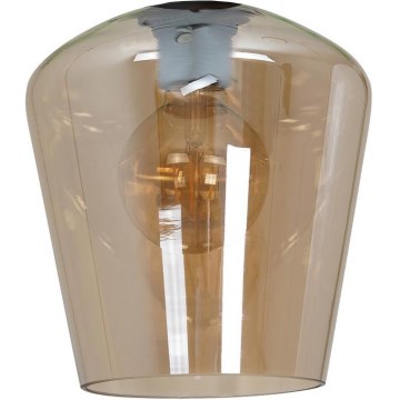 Универсальный запасной плафон SANTIAGO E27 диаметр 18 см дымчатый коричневый