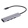 USB-C хаб 4 в 1 с поддержкой Power Delivery 100 Вт