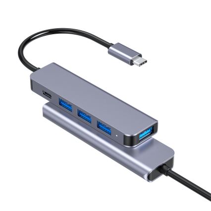 USB-C-хаб 5 в 1 з підтримкою Power Delivery 100 Вт
