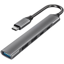 USB-C хаб 5в1 Power Delivery 100W