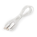 USB-кабель USB-C / Lightning роз’єм з LED підсвіткою 27W 1м білий