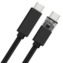 USB-Кабель Type-C to Type-C 2.0 2м чорний