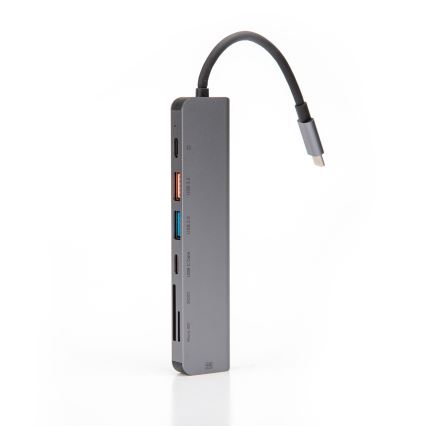 USB-концентратор 7в1 Power Delivery 100W HDMI 4K