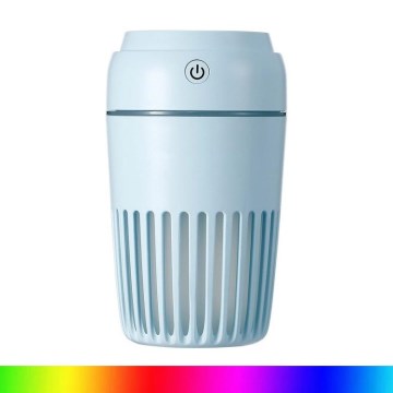 Увлажнитель воздуха LED RGB 300 мл LED/2 Вт/5 В синий