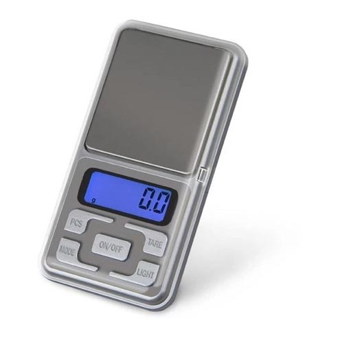 Ваги кишенькові 550 г 2xAAA сірі