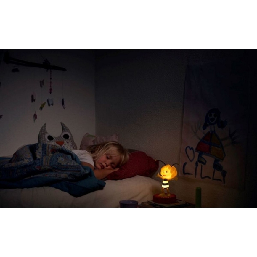 Varta 15635 - Детский светодиодный ночник MAYA THE BEE LED/3xAA