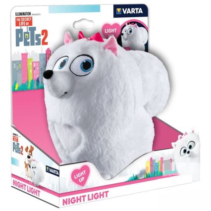Varta 15643 - Светодиодная детская лампа THE SECRET LIFE OF PETS LED/3xAAA