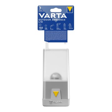 Varta 16666101111 -Кемпінговий LED ліхтар з регулюванням яскравості OUTDOOR AMBIANCE LED/3xAA