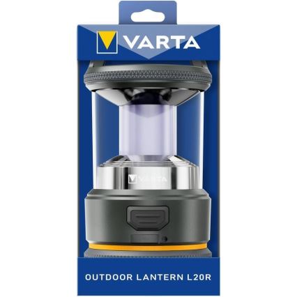Varta 17550101111 - LED кемпінговий ліхтар L20 LED/3,6V 2600 mAh IP54